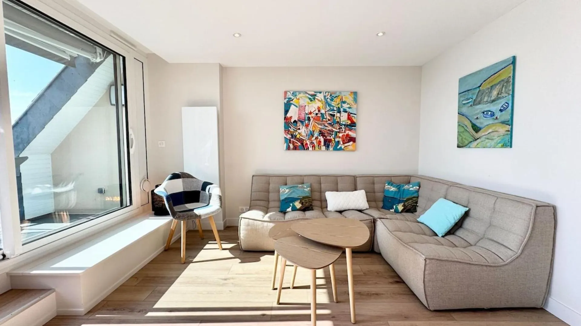 Apartament Luxury ! T2 De Haut Standing - Vue Mer 180 Larmor-Plage Francja